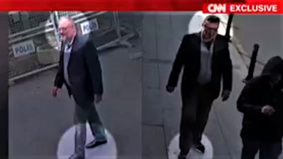 Bombshell CNN video shows the Saudis used a body double in botched attempt to cover up Jamal Khashoggi’s murder