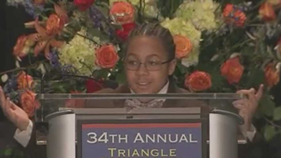Ten-year-old wows MLK event with 'Jesus Wept' speech: I'm 'scared to wear my hoodie!'