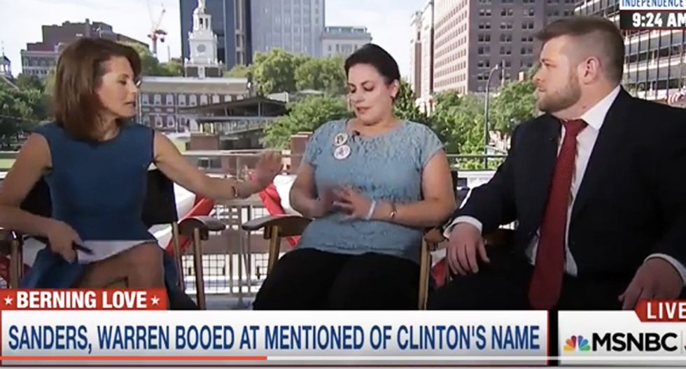 WATCH: MSNBC host explains how math works to Bernie delegates who insist ‘he’s still a candidate’