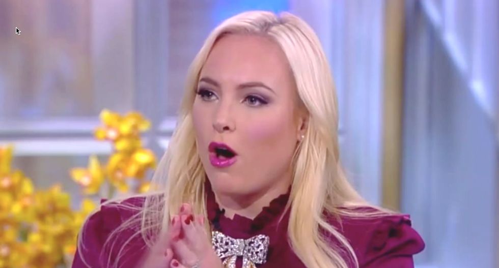 The View's Meghan McCain fumes as Sunny Hostin unloads on right-wing fearmongering about brown and black people