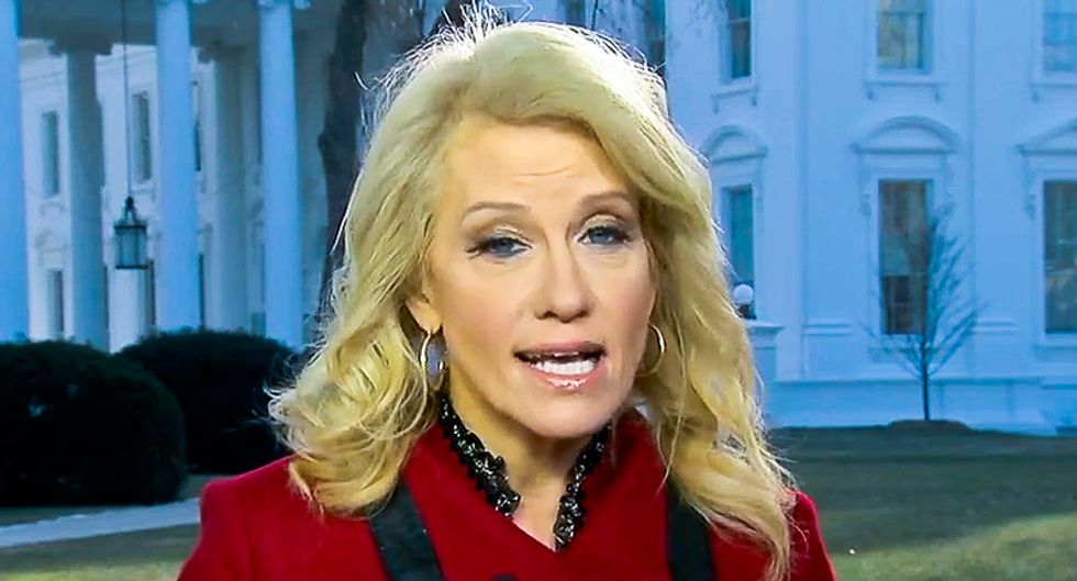 'Is she stoned?': The internet mocks Kellyanne Conway for saying millennials should choose ice cream over drugs