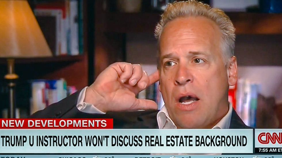 CNN reporter hammers Trump U instructor: 'Is that called ripping off an old couple?'