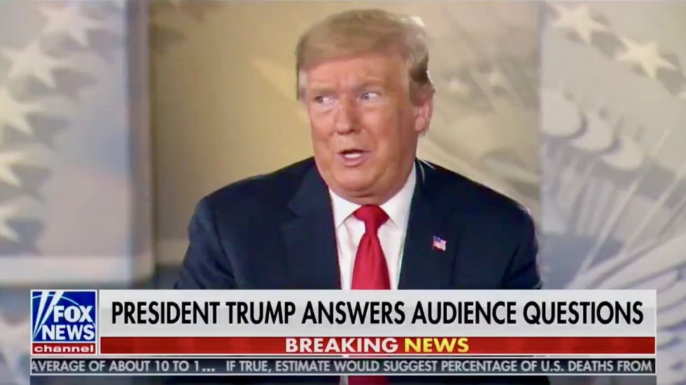 ‘The first four years were practice?’: Trump scorched for not being able to say what he wants to do if re-elected