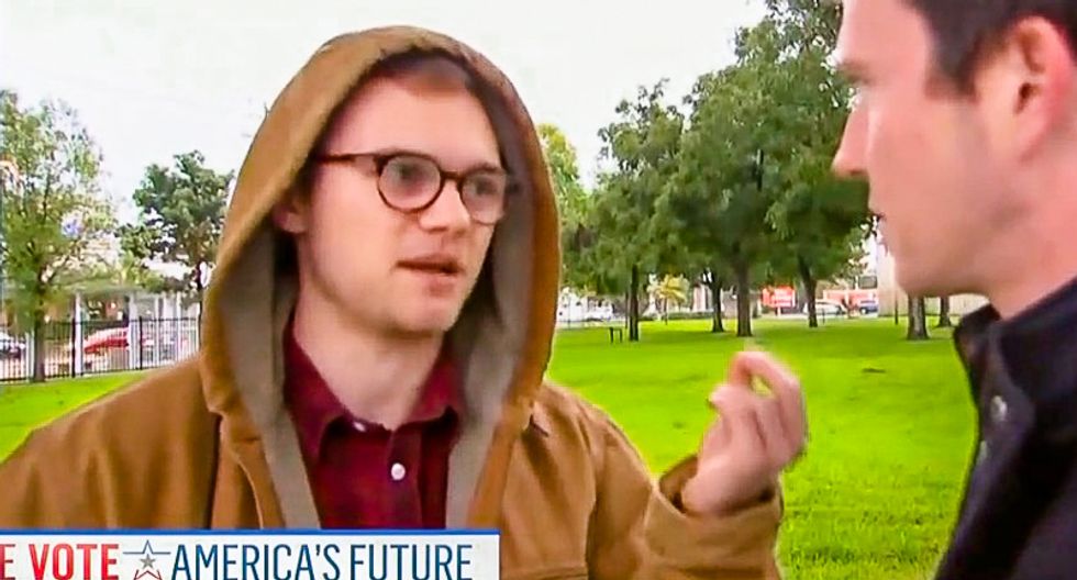 Texas Trump voter tells MSNBC he's backing Beto O'Rourke because president's rallies are 'absolutely insane'