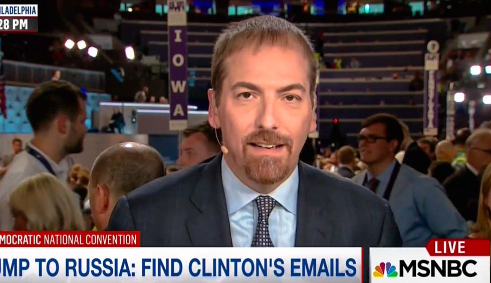 Chuck Todd defends Trump's call for cyberattack on Clinton: 'We do espionage against Russia'
