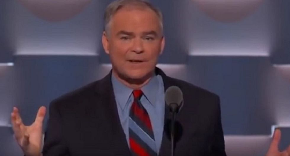 Social media explodes with ‘dad jokes’ about Tim Kaine -- and these are the best of them