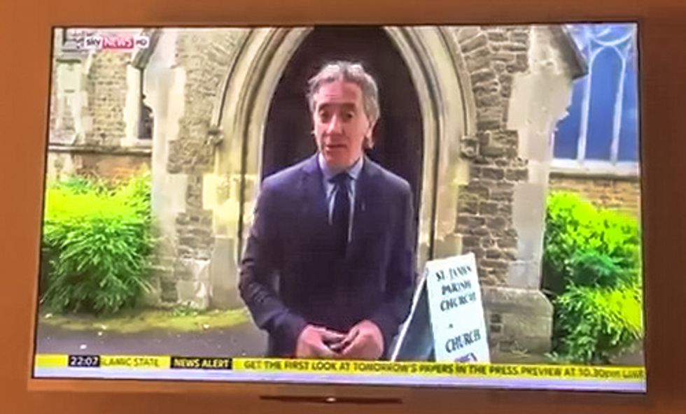 Callous reporter visits church to prove: ‘If I was terrorist I could have killed them all’