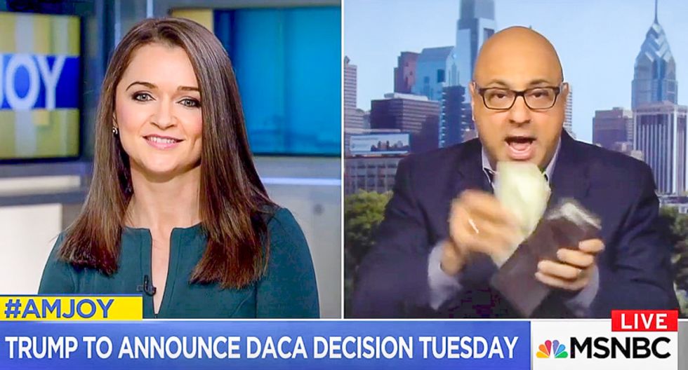 'Never bring up Canada': Ali Velshi trounces conservative for completely bungling Canadian immigration facts