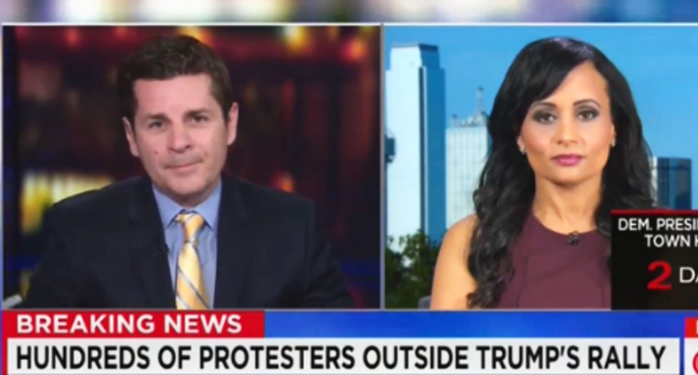 Muslim journalist rips Trump spokesperson for candidate's 'despicable hypocrisy' towards Islam