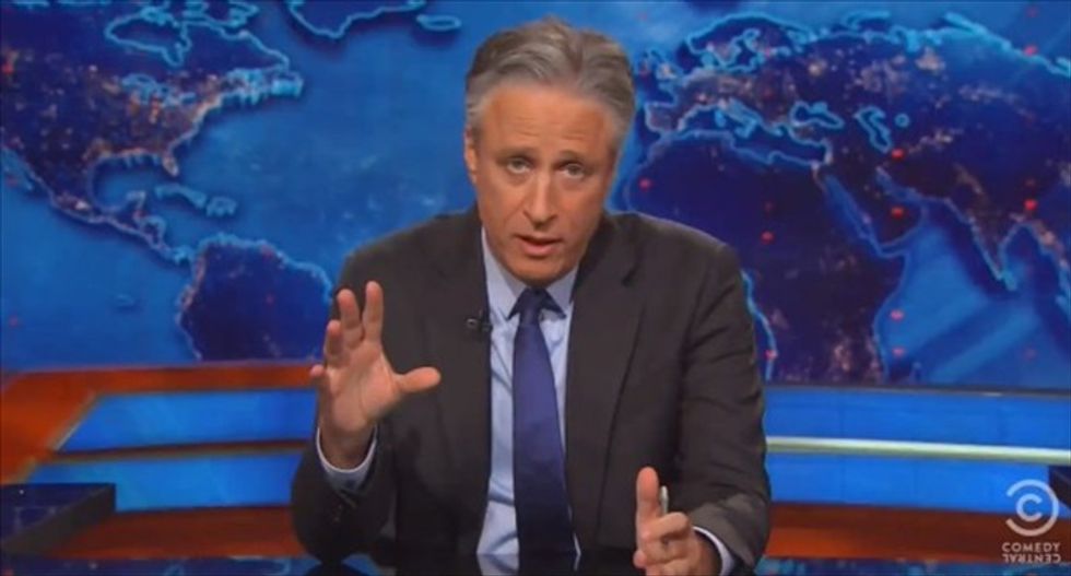 Jon Stewart rips grandstanding on surveillance: If the Patriot Act doesn't work -- why keep spying?