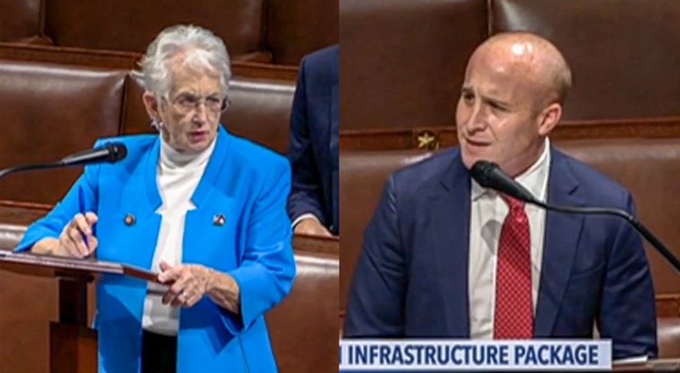 'I'm not a hypocrite!' GOPer Virginia Foxx demands Dem withdraw remarks in battle over infrastructure bill