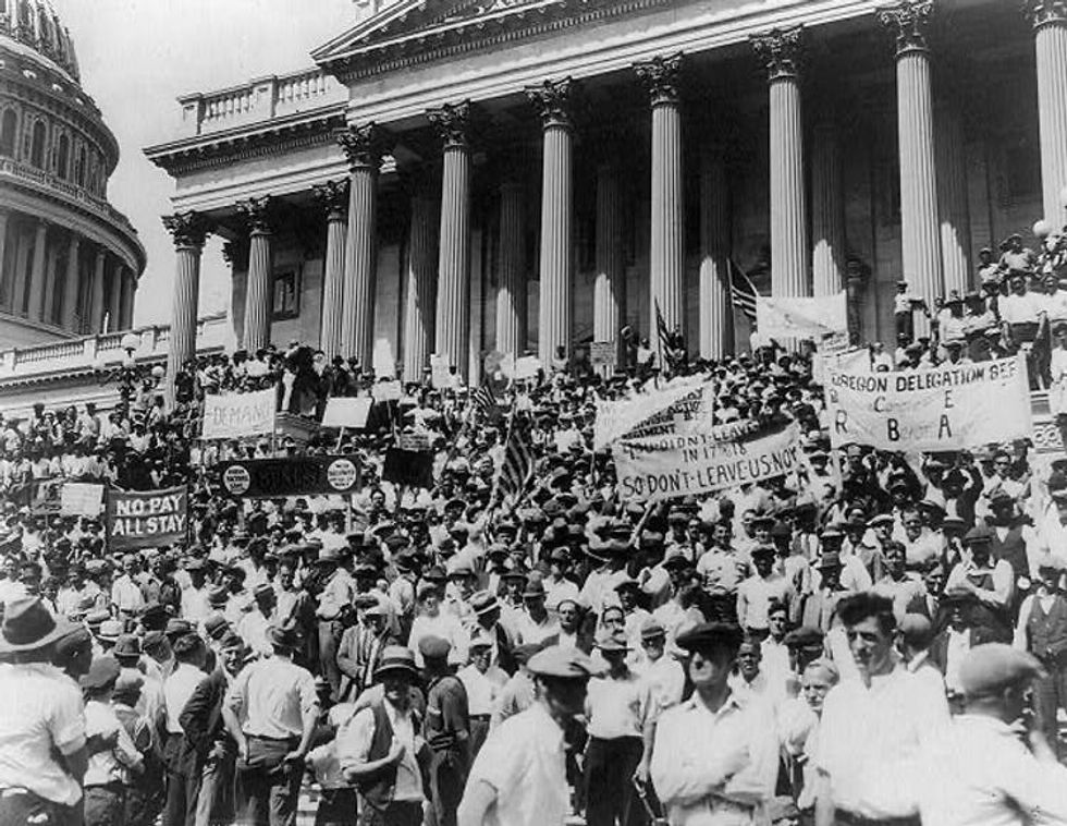 A summer of protest, unemployment and presidential politics – welcome to 1932
