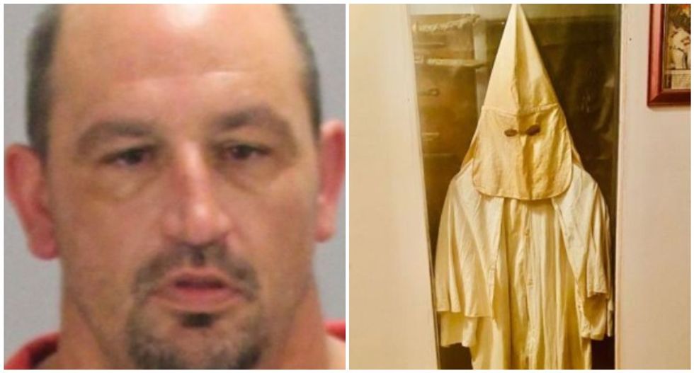 Georgia man hung nooses as Halloween decorations -- then a meth bust revealed his KKK outfit