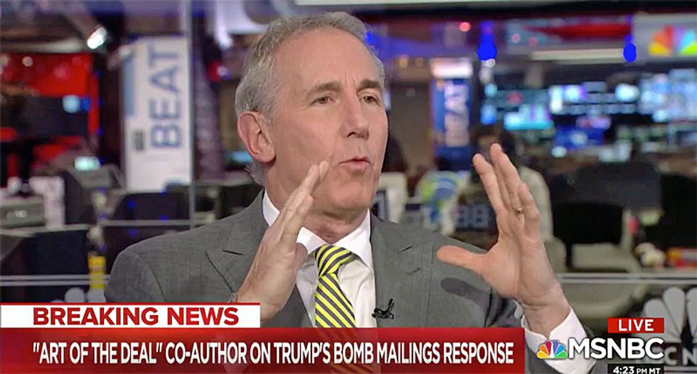 WATCH: Trump's ghostwriter reveals why the president has always been 'obsessed' with watching violence