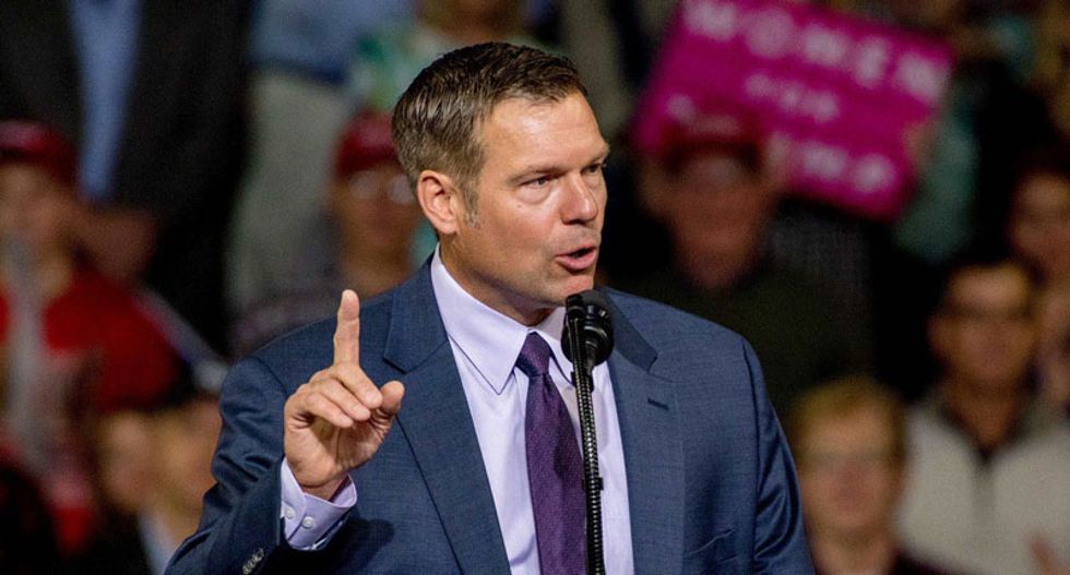 Kansas newspaper blisters Kris Kobach for ‘amorality and unchecked demagoguery’