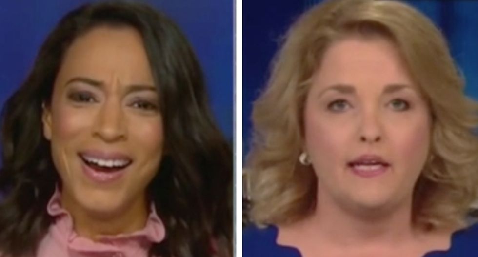 CNN's Angela Rye bursts out laughing as Trump supporter melts down over criticism of president
