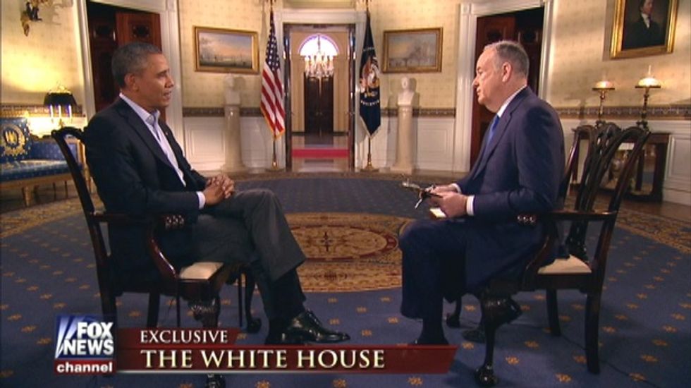 President Obama, Bill O'Reilly spar in combative pre-Super Bowl interview