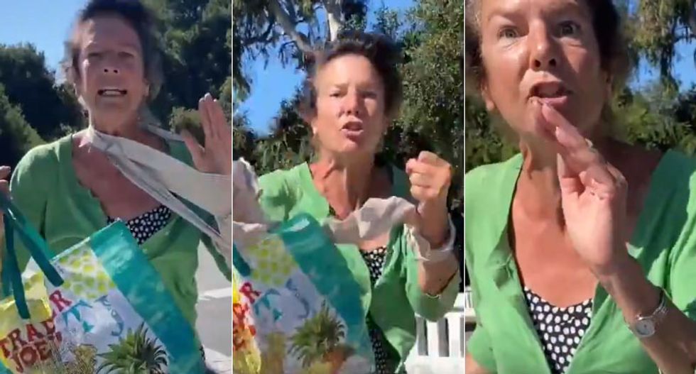 WATCH: Raging white woman charged with child abuse after attacking Black teen jogger