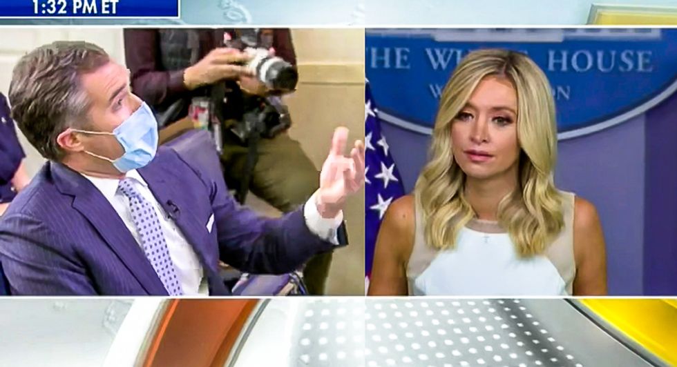 McEnany gets grilled over Trump's Confederate flag tweet: 'He's not making a judgment one way or another'