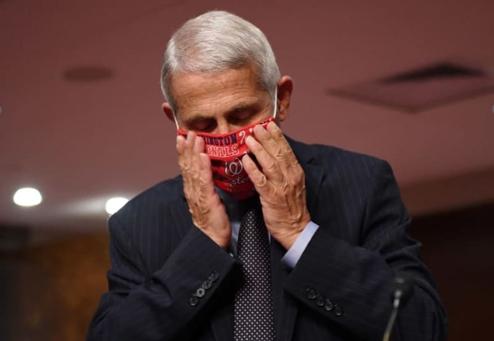 Dr. Fauci warns US is 'knee-deep' in first wave of coronavirus