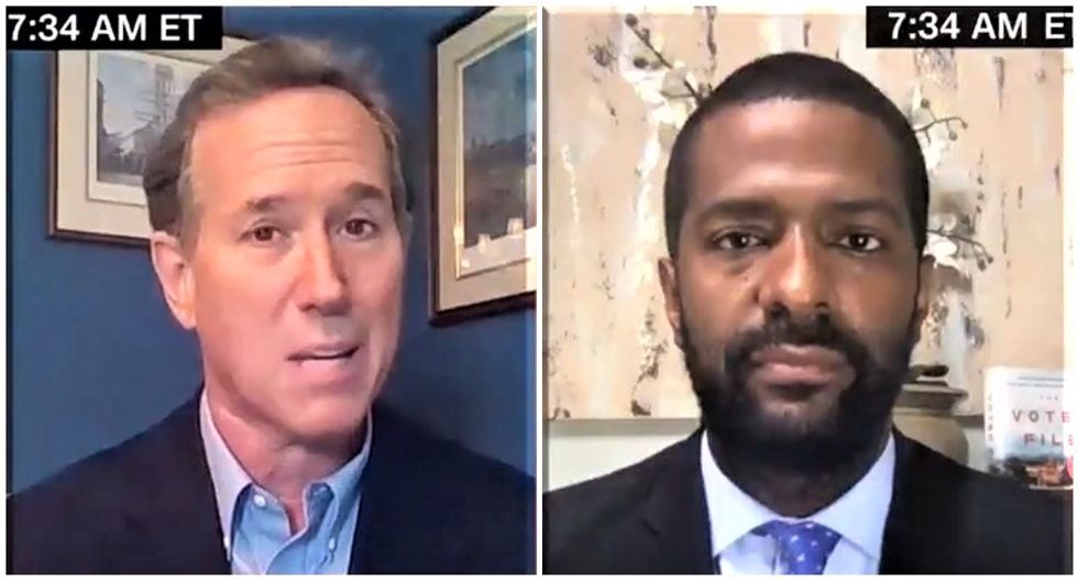 CNN's Bakari Sellers slams Rick Santorum for claiming slavery and abortion are the same thing
