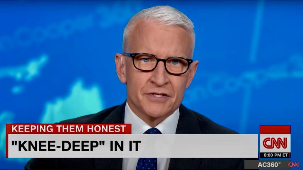 Anderson Cooper: Americans die while Trump is 'safe inside his biological bunker'