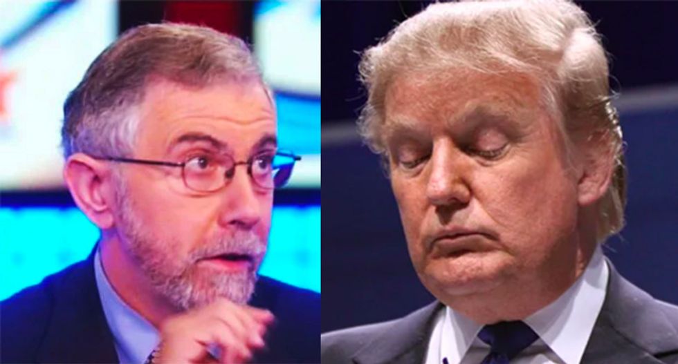 COVID-19 was Trump's 'first significant test -- and he flunked it with flying colors': Paul Krugman
