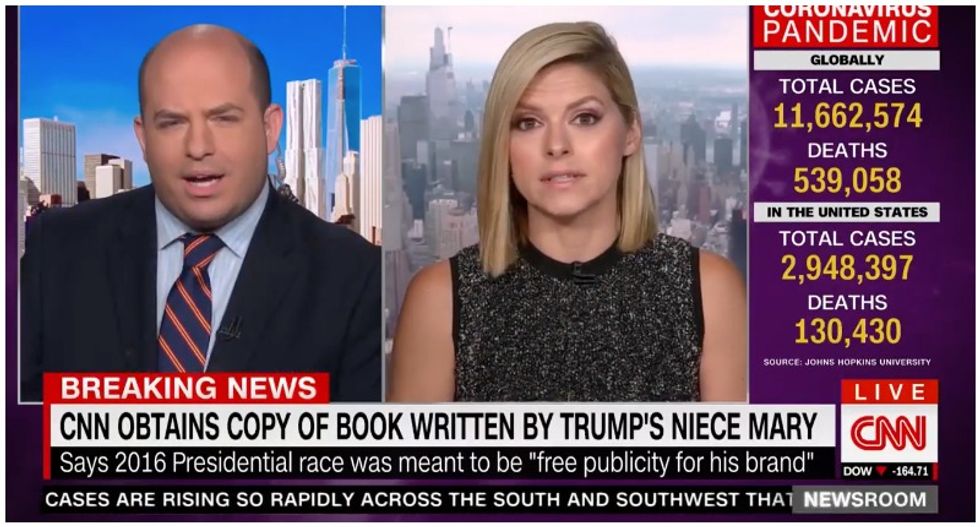 ‘This is scathing’: CNN hosts floored by Mary Trump’s description of the president’s lies, failures and ‘daddy issues’