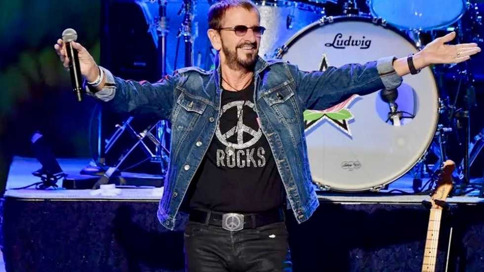 Ringo marks 80th at online gig with fellow Beatle McCartney