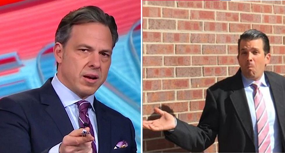 WATCH: Jake Tapper walks through the many lies Donald Trump Jr. told about the Russian meeting