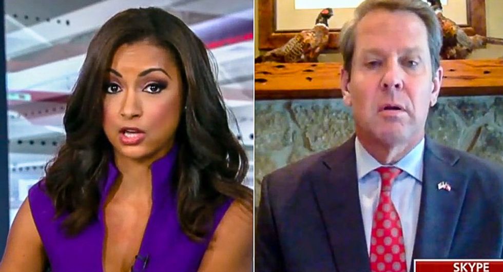 Fox News host nails Georgia Secretary of State over sketchy voter purge: 'Suppression is alive and well'