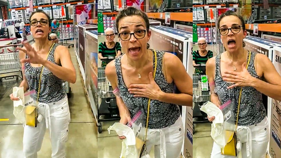 Video catches woman claiming to be 'doctor' refusing to wear mask at Costco: 'Do you understand science?'