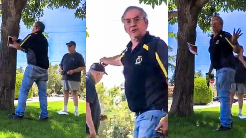 'All lives matter': Church hangs 'no trespassing' sign above Black woman for sitting in the grass