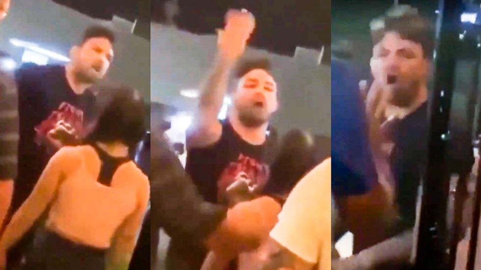 Mask-free UFC fighter punches and hurls racial slurs at older man for ‘touching’ him at restaurant