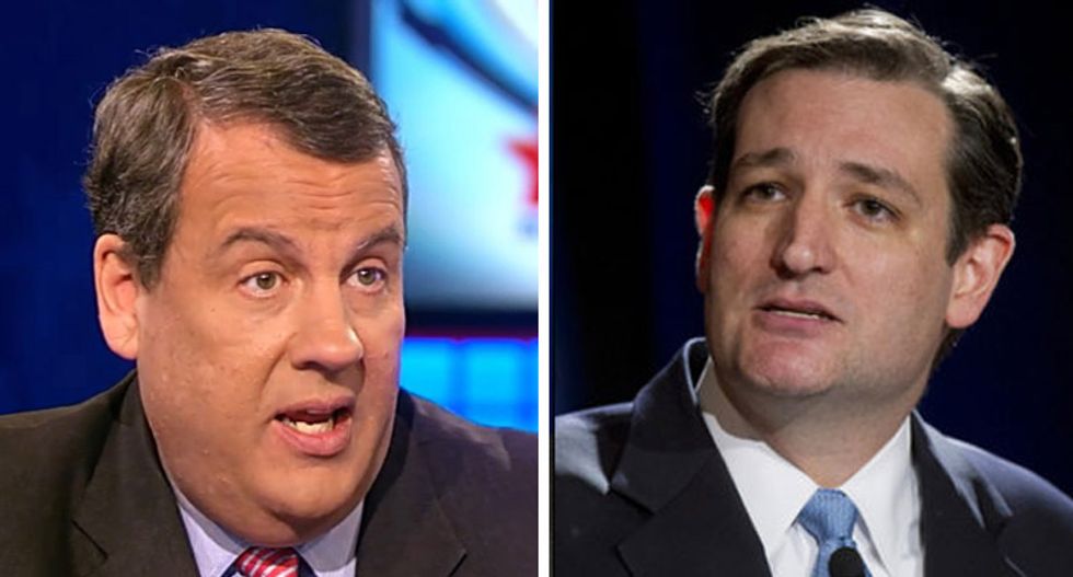 'Go back to the beach': Ted Cruz continues war of words with Chris Christie over disaster funding