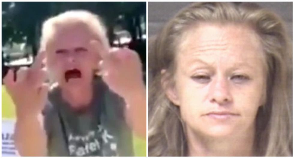 Woman known for racist rants is finally arrested after assaulting Muslim woman and Black teen
