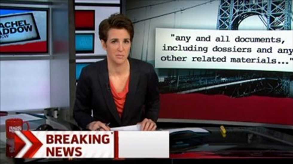 Rachel Maddow: Key question in Chris Christie investigation is 'Who drafted the cover-up?'