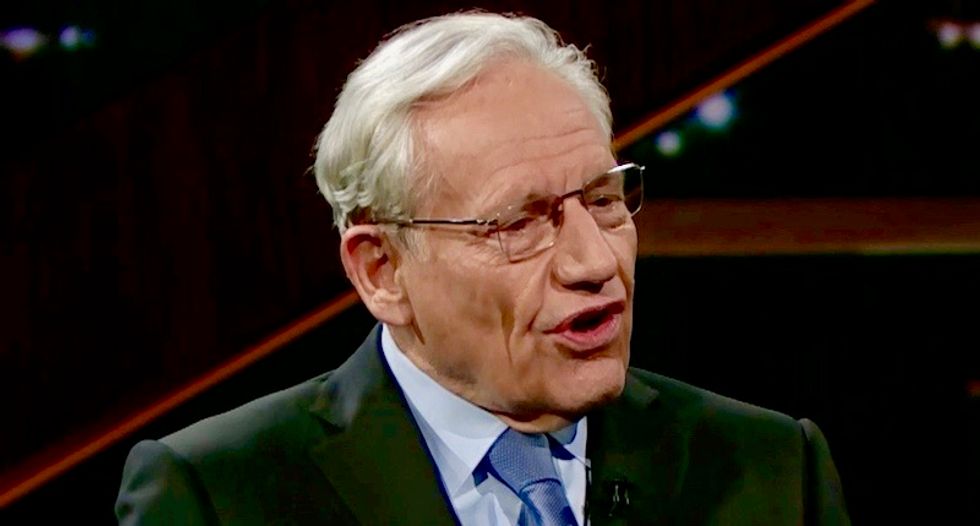 'When I learned that I got a chill': Bob Woodward reveals the scariest thing he knows about Trump to HBO's Bill Maher