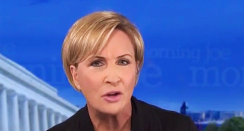 Morning Joe's Mika rains hell on 'pathetic' Trump for White House smear campaign against Dr Fauci