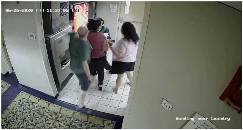 Couple arrested after being caught on video brutally attacking female Black hotel employee