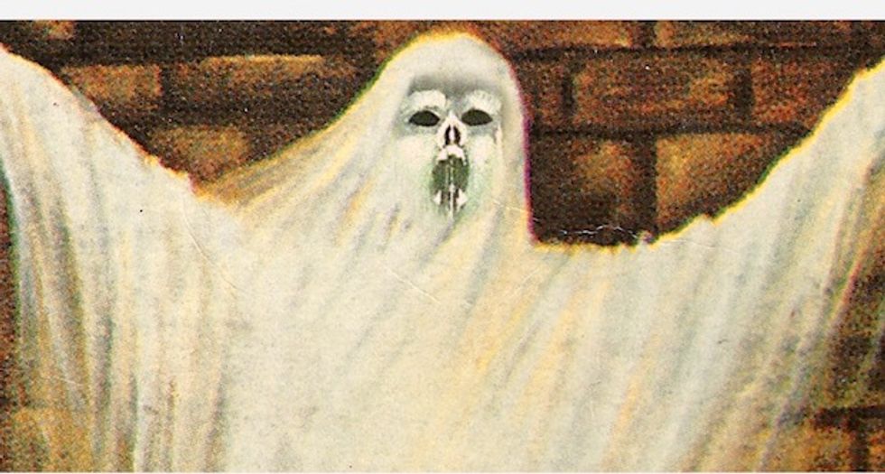 How the god you worship influences the ghosts you see