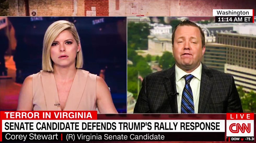 WATCH: Kate Bolduan nails Virginia GOPer for appearing with top white nationalist just 5 months ago