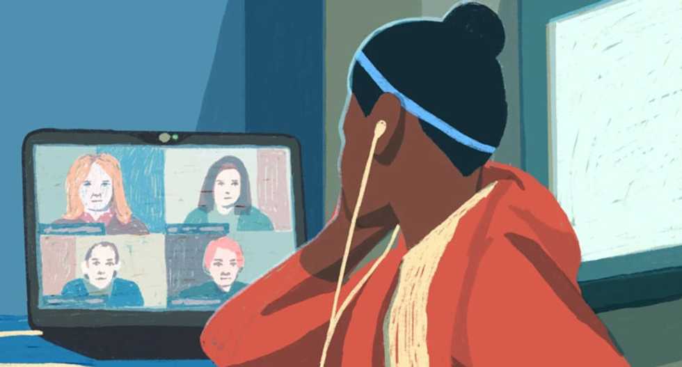 A teenager didn’t do her online schoolwork -- so a judge had her incarcerated
