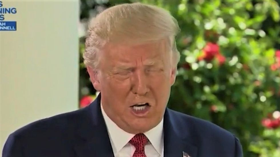 Trump lobs racist -- and misspelled -- attack against Joe Biden and Cory Booker