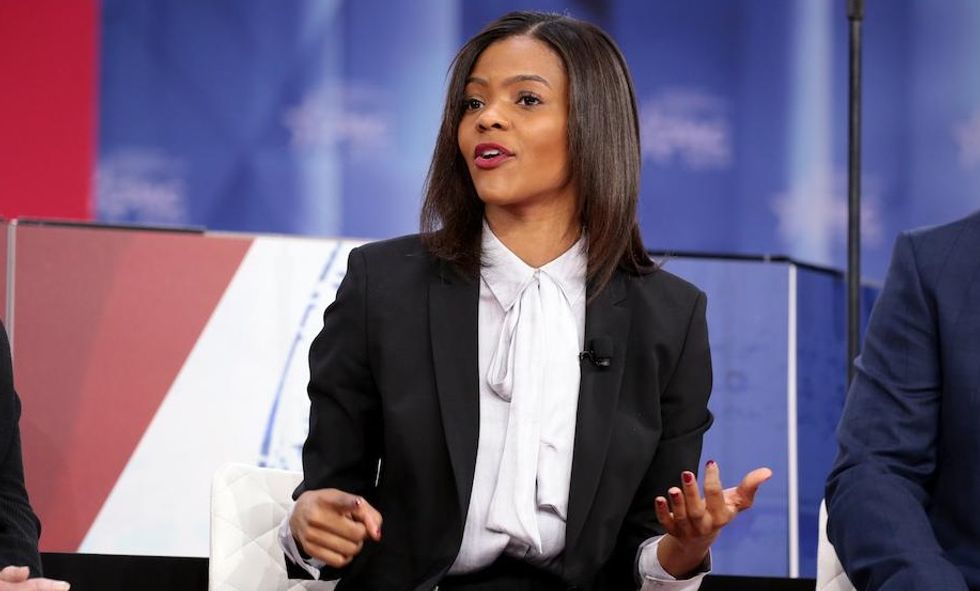 WATCH: Trump-loving Candace Owens makes a bizarre statement about Hitler -- and it quickly blows up in her face