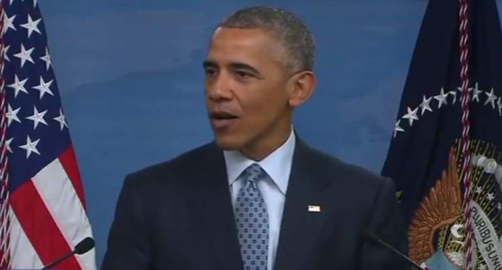 Obama slams Trump's 'conspiracy theory': Saying the election is rigged is 'ridiculous'