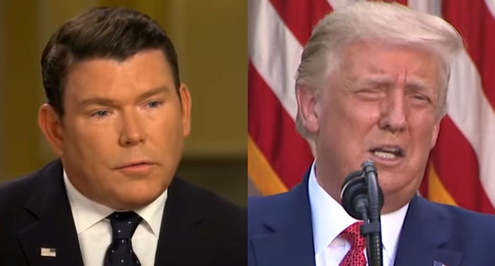 Even Fox News is rattled as Trump's unhinged Rose Garden campaign rally shows his sideshow act is getting truly pathetic