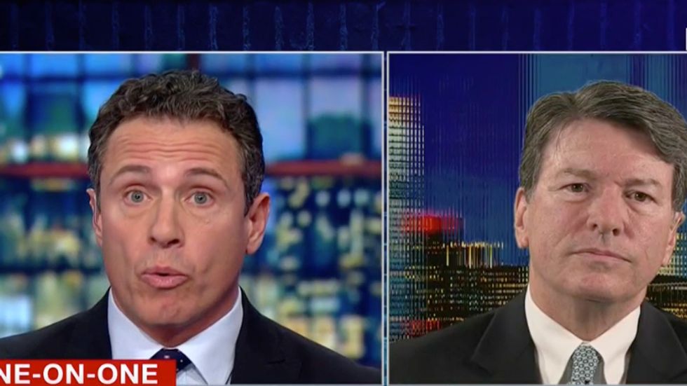 WATCH: GOP candidate dodges CNN's Chris Cuomo question over whether he is fine winning solely because he's white