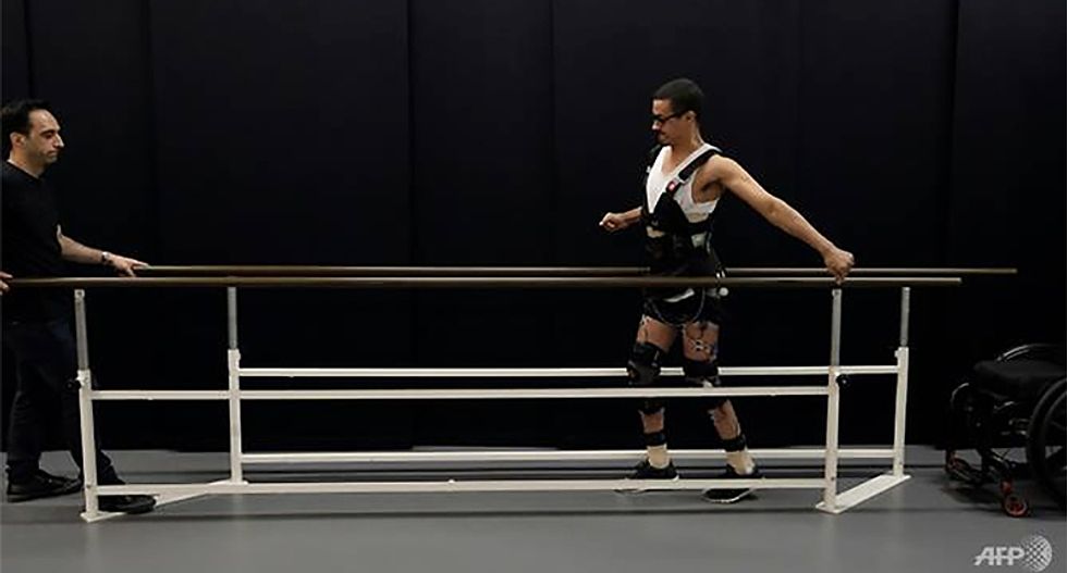 Breakthrough treatment helps paralyzed patients walk