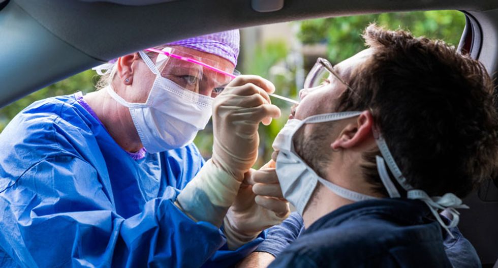 Fastest-ever growth in global virus cases as US tops 8 million